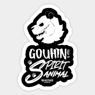 BEASTARS: GOUHIN IS MY SPIRIT ANIMAL Sticker